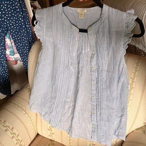J.Crew Linen Button Up